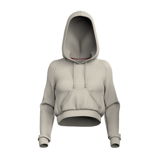 WOMEN'S PERFORMANCE HOODIE - CROPPED